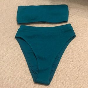 2 piece high waisted bikini